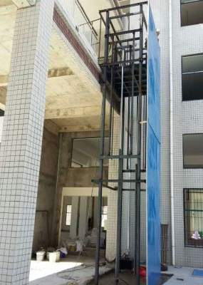 导轨式固定升降平台 ZB-012